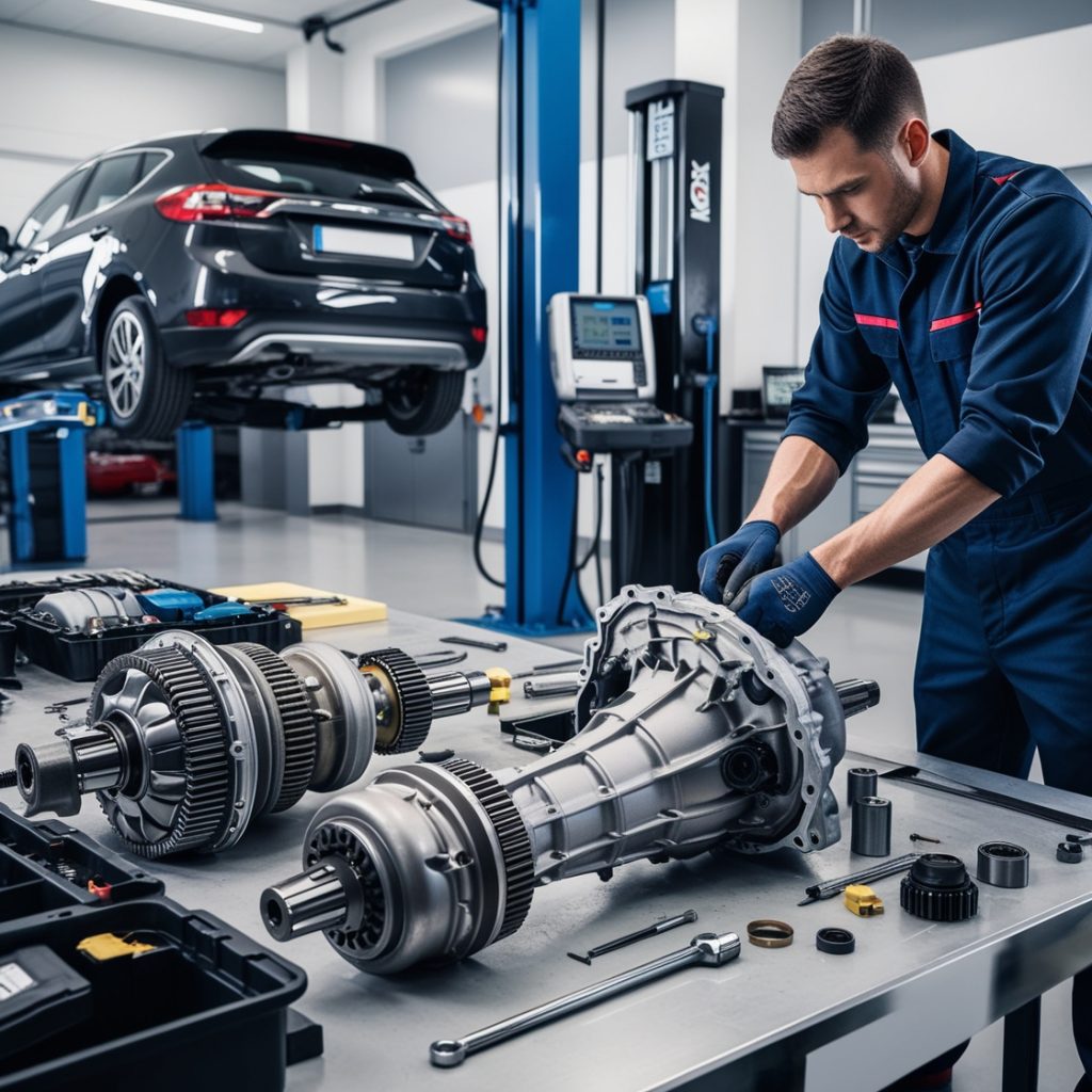 تعمیر گیربکس اتومات دبل کلاچ